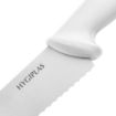 Picture of Hygiplas Serrated Pastry Knife White 25.4cm - FX127