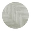 Picture of Bolero Pre-Drilled Round Table Top Chevron Design 600mm - FU511
