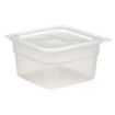 Picture of Cambro FreshPro Food Containers with Lid (2 x 0.95ltr and 2 x 0.47Ltr Pack) - FU680