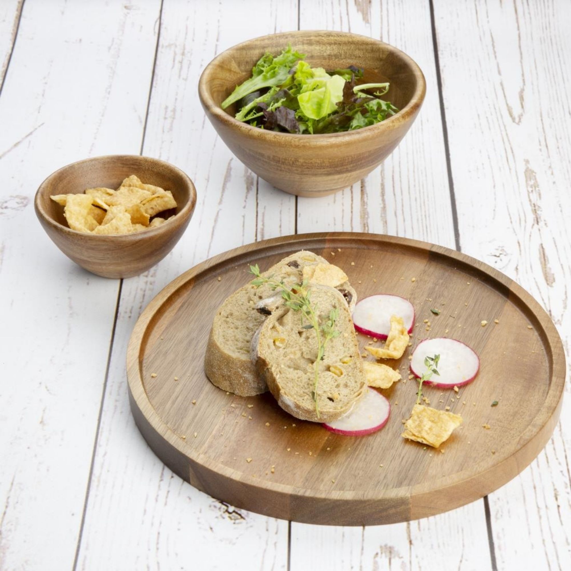 Picture of Olympia Acacia Round Plates 250(D)mm