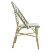 Picture of Bolero Parisian Style Rattan Side Chairs Light Green (Pack of 2) - FU535