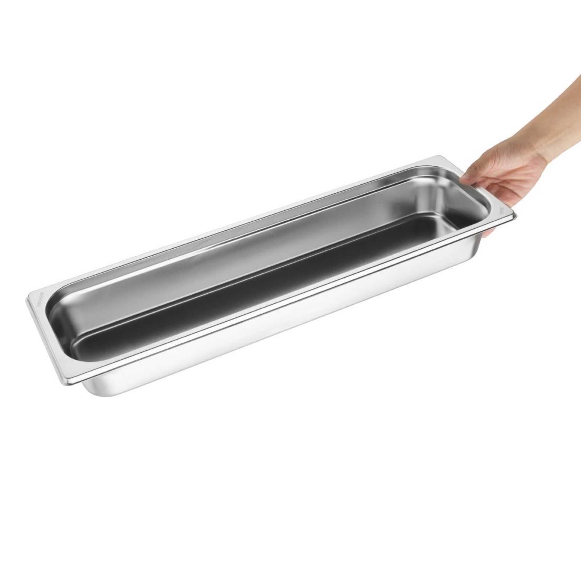 Picture of Vogue Stainless Steel Gastronorm 2/4 Tray 65mm