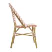 Picture of Bolero Parisian Style Rattan Side Chairs Coral (Pack of 2) - FU534