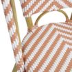 Picture of Bolero Parisian Style Rattan Side Chairs Coral (Pack of 2) - FU534