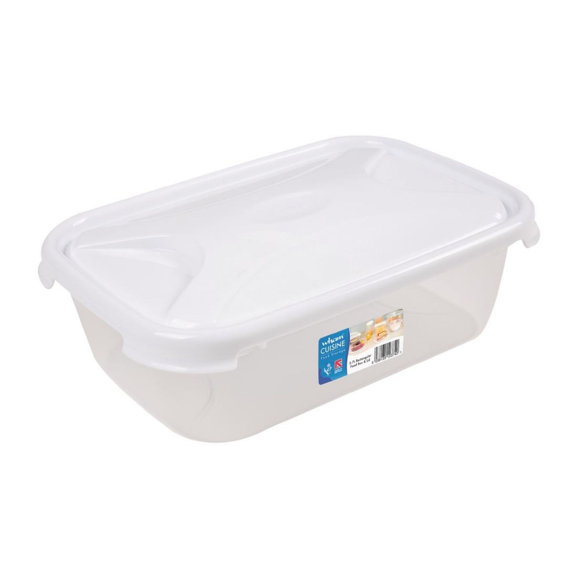 Picture of Wham Cuisine Polypropylene Rectangular Food Storage Box Container 2.7ltr - FS453