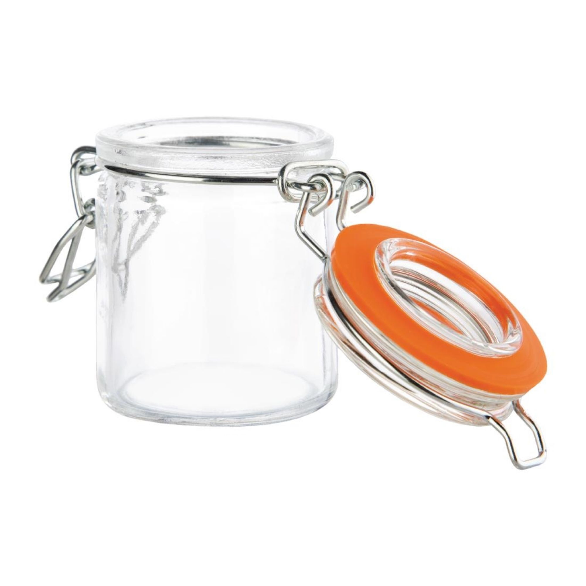 Picture of Vogue Mini Glass Terrine Jar 50ml (Pack of 12)