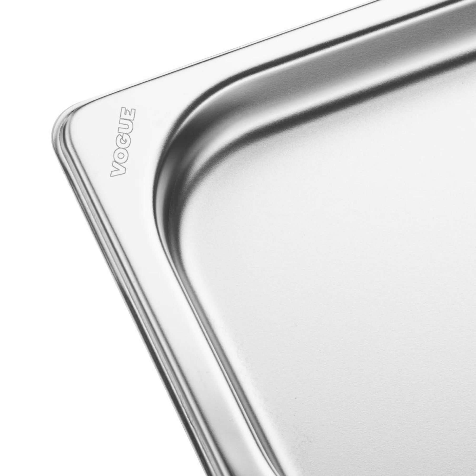 Picture of Vogue Stainless Steel Gastronorm 2/4 Tray 20mm