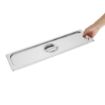Picture of Vogue Stainless Steel Gastronorm 2/4 Lid - FU265