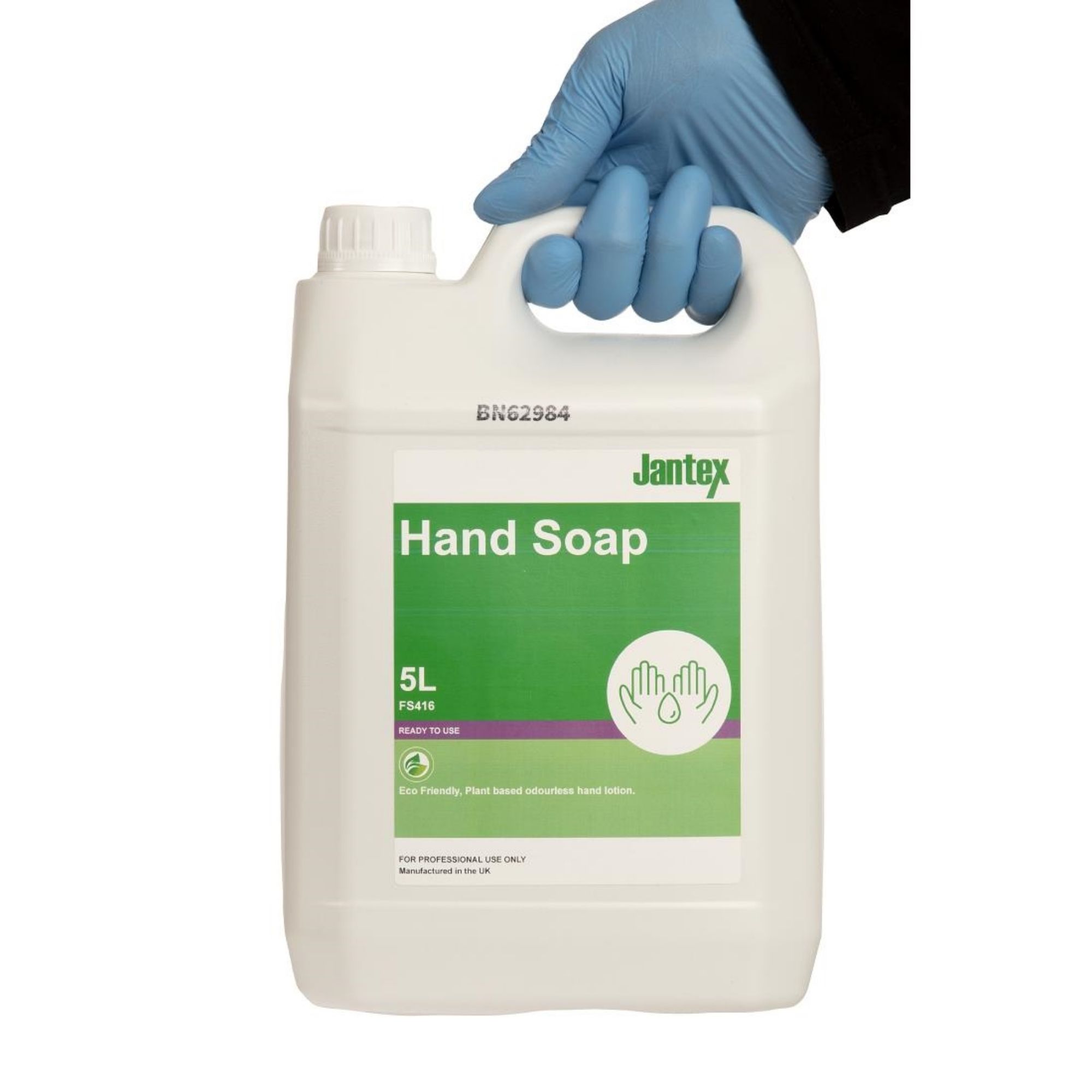 Picture of Jantex Green Hand Soap Lotion Ready To Use 5Ltr