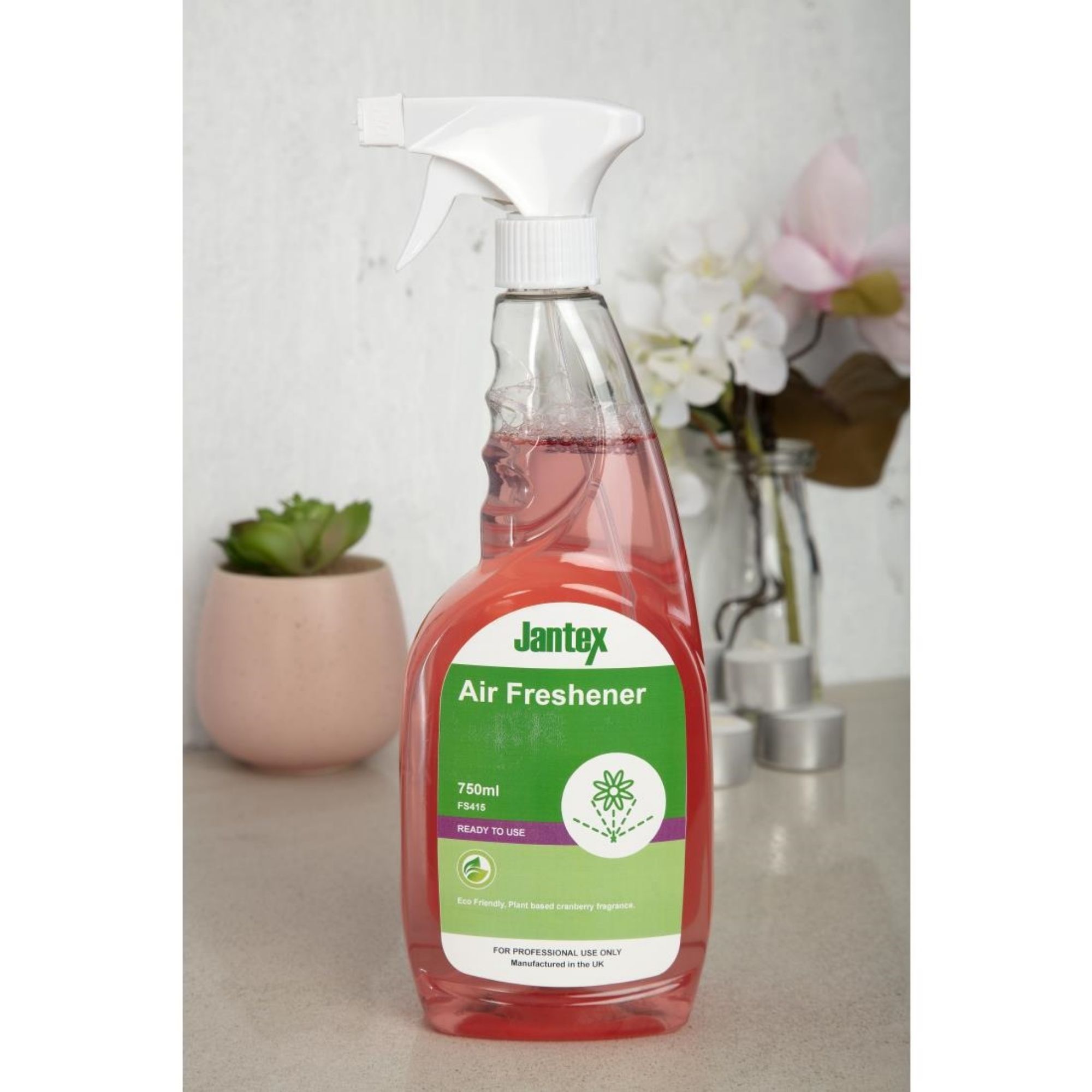 Picture of Jantex Green Air Freshener Cranberry Ready To Use 750ml