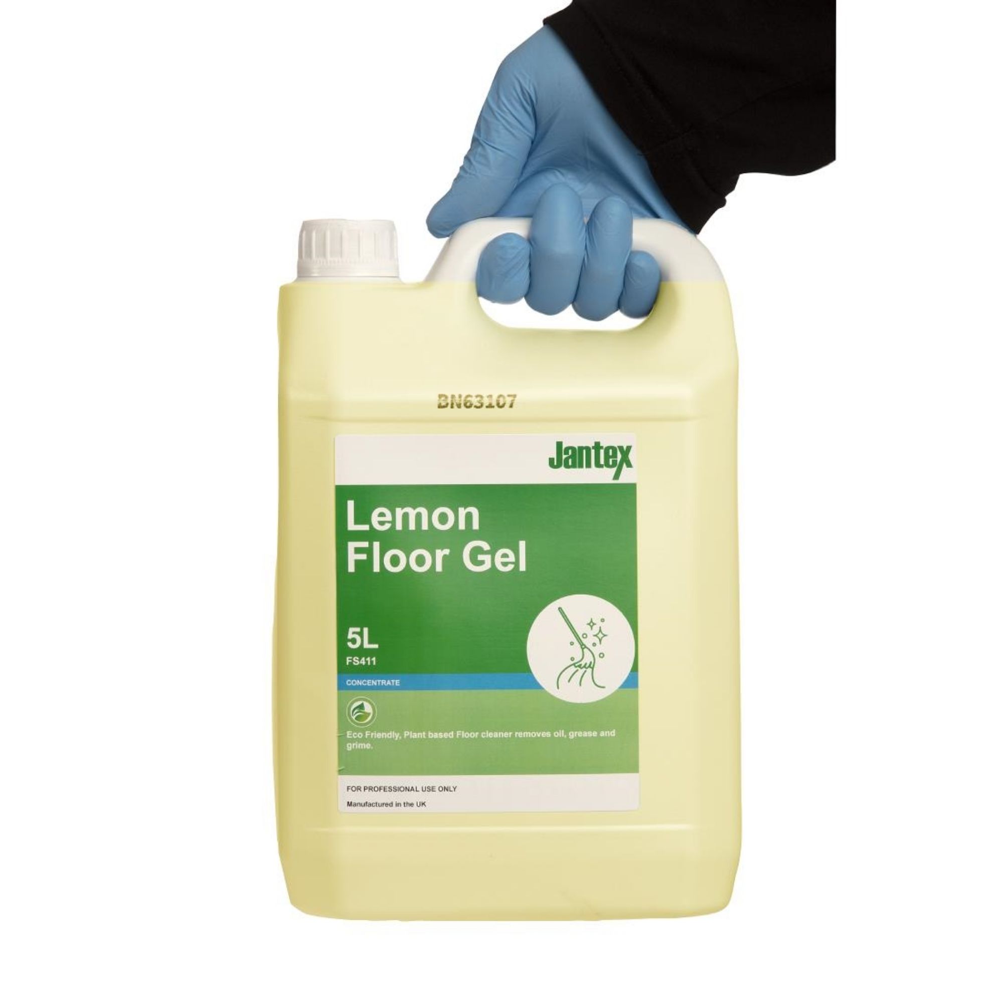 Picture of Jantex Green Lemon Floor Gel Cleaner Concentrate 5Ltr