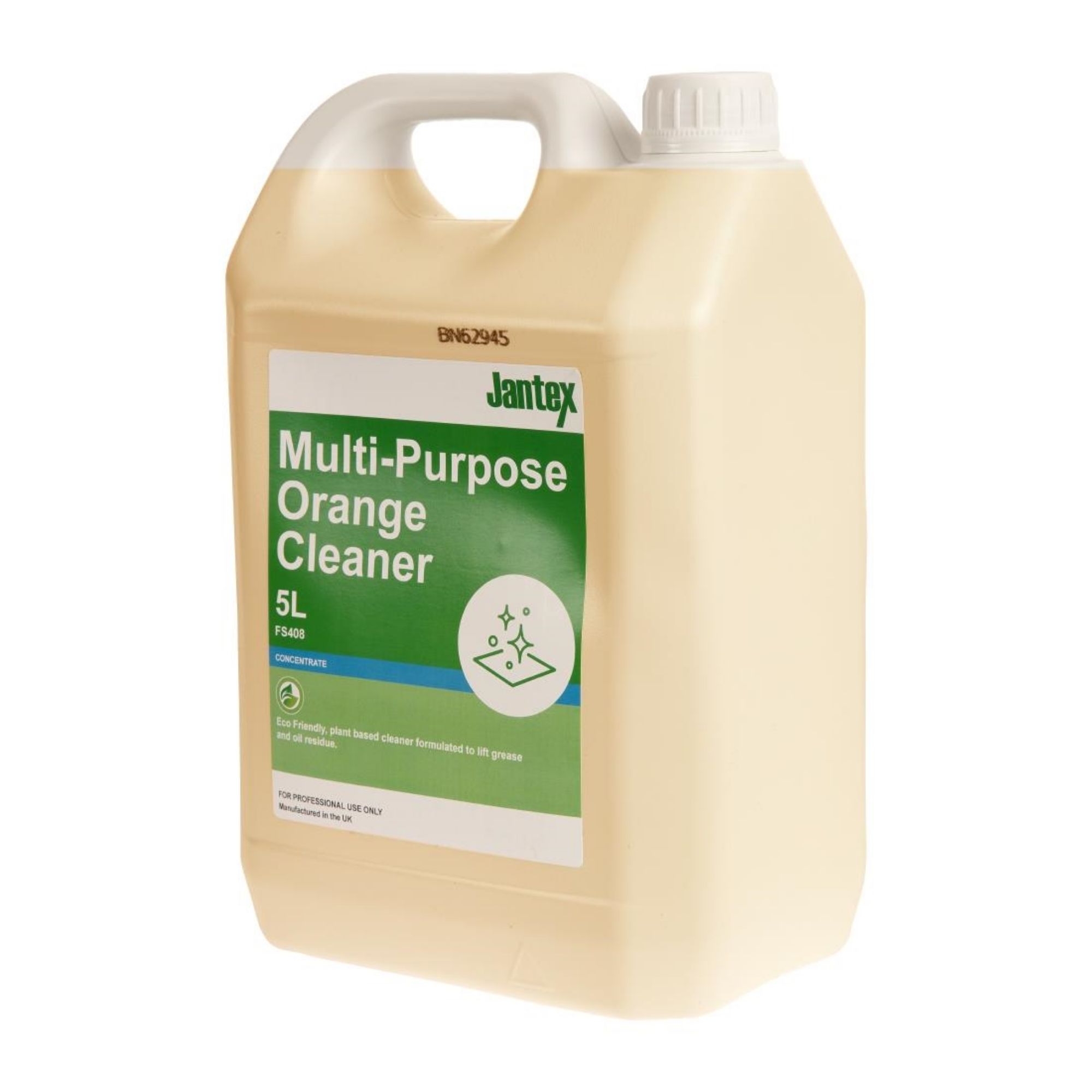 Picture of Jantex Green Orange Multipurpose Cleaner Concentrate 5Ltr