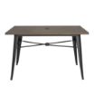Picture of Bolero Complete OutdoorTable 120x76x76cm - Dark Wood - FT955