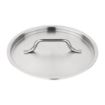 Picture of Vogue Stainless Steel Saucepan Lid 18cm - FS665