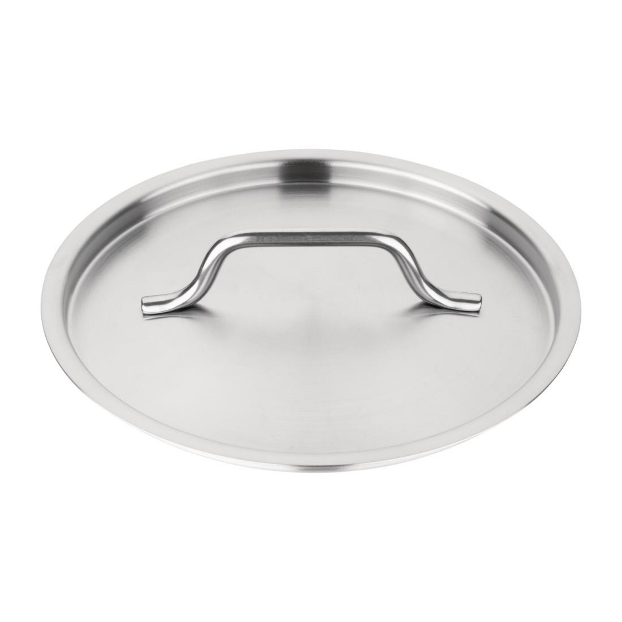 Picture of Vogue Stainless Steel Saucepan Lid 18cm - FS665