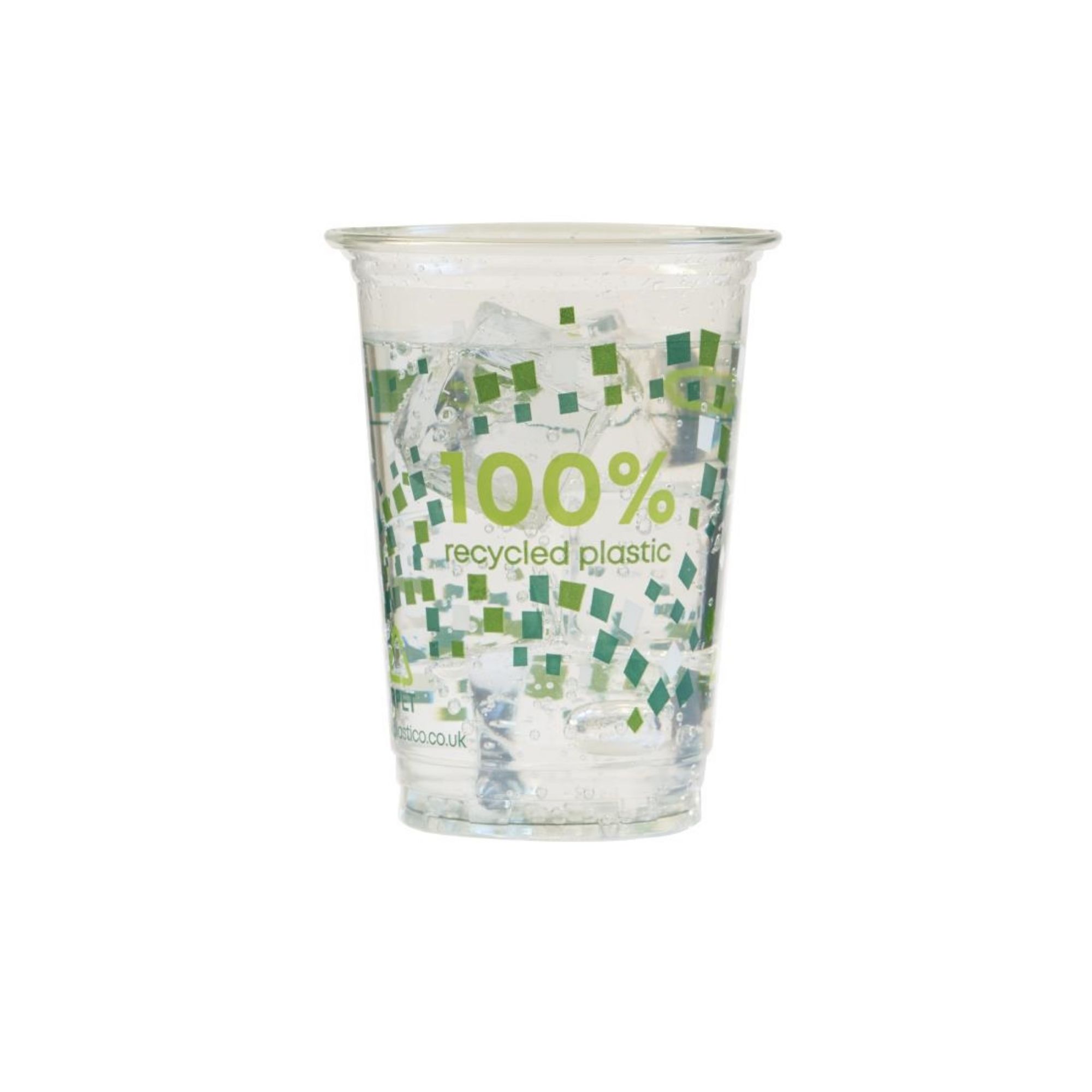 Picture of eGreen Disposable Half Pint Glasses to Brim Glasses UKCA CE Marked (1250 Pack)