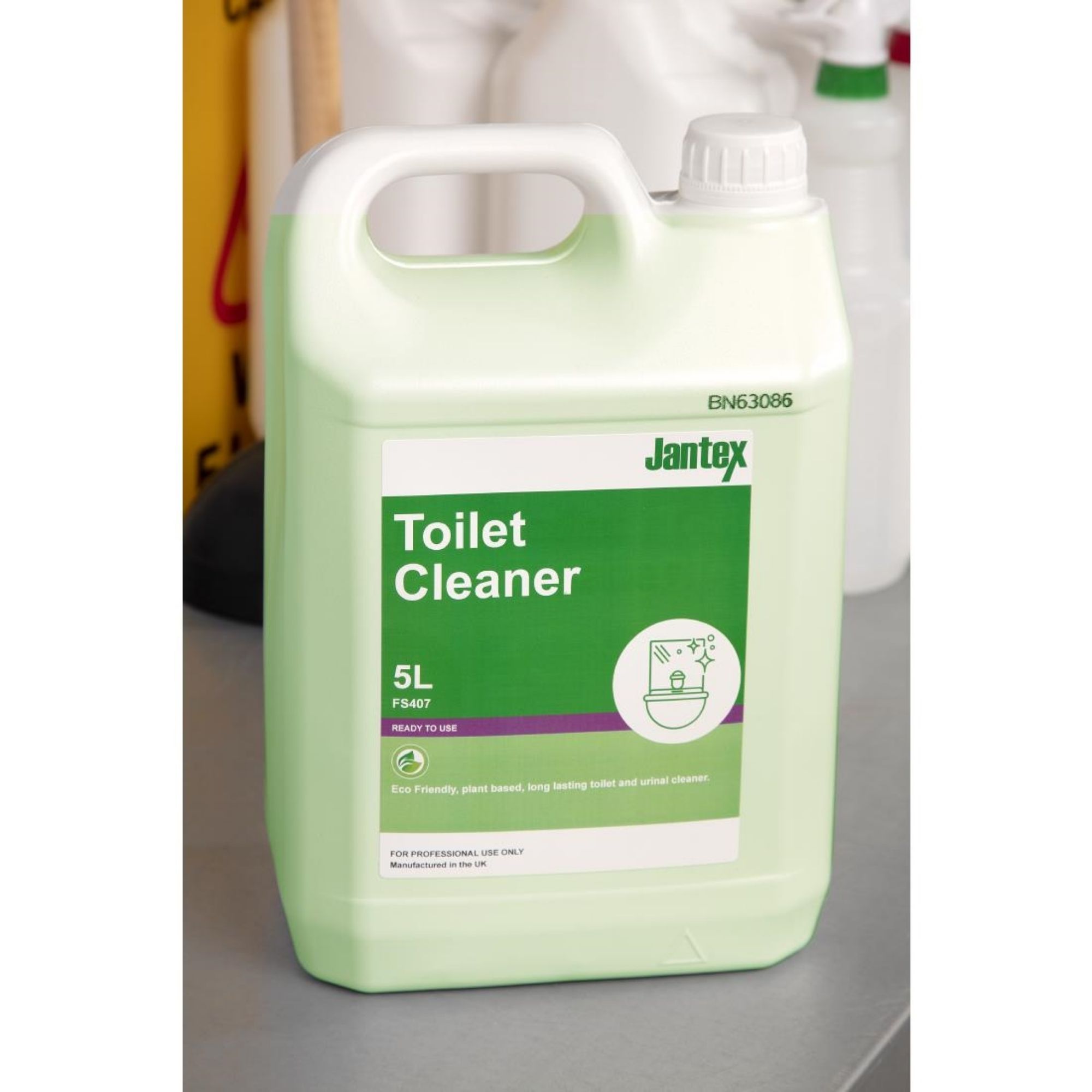 Picture of Jantex Green Toilet Cleaner Ready To Use 5Ltr