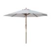 Picture of Bolero Round Parasol Grey 3m - FS159