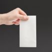 Picture of Fiesta Recyclable Lunch Napkin White 33x33cm 2ply 1/8 Fold (Pack of 2000) - FE227