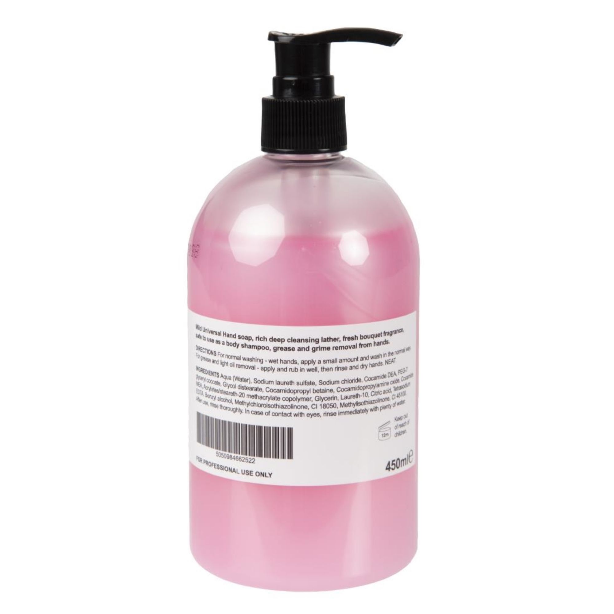 Picture of Jantex Fragranced Hand Soap Pink Pearl Ready To Use 450ml