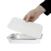Picture of Paper Lid for Deep and Shallow Foil Containers (Pack of 200) - FJ855