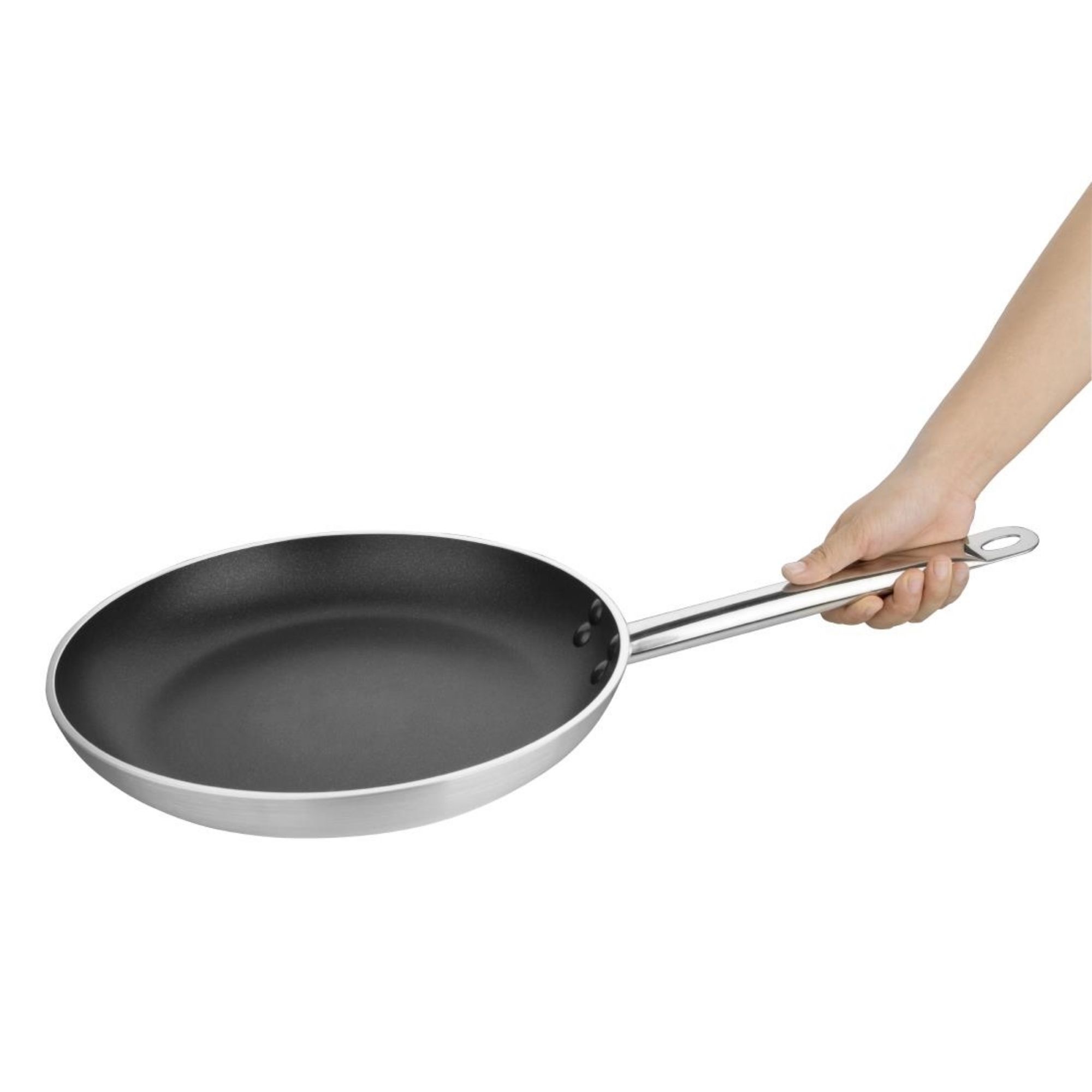 Picture of Vogue Aluminium Non-Stick Teflon Platinum Plus Frying Pan 32cm