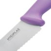 Picture of Hygiplas Serrated Pastry Knife Purple 25.4cm - FP733