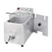 Picture of Buffalo Single Tank Single Basket 8Ltr Countertop Fryer with Timer 2.9kW - FC374