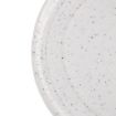 Picture of Olympia Cavolo White Speckle Flat Round Plate - 220mm (Box 6) - FD903