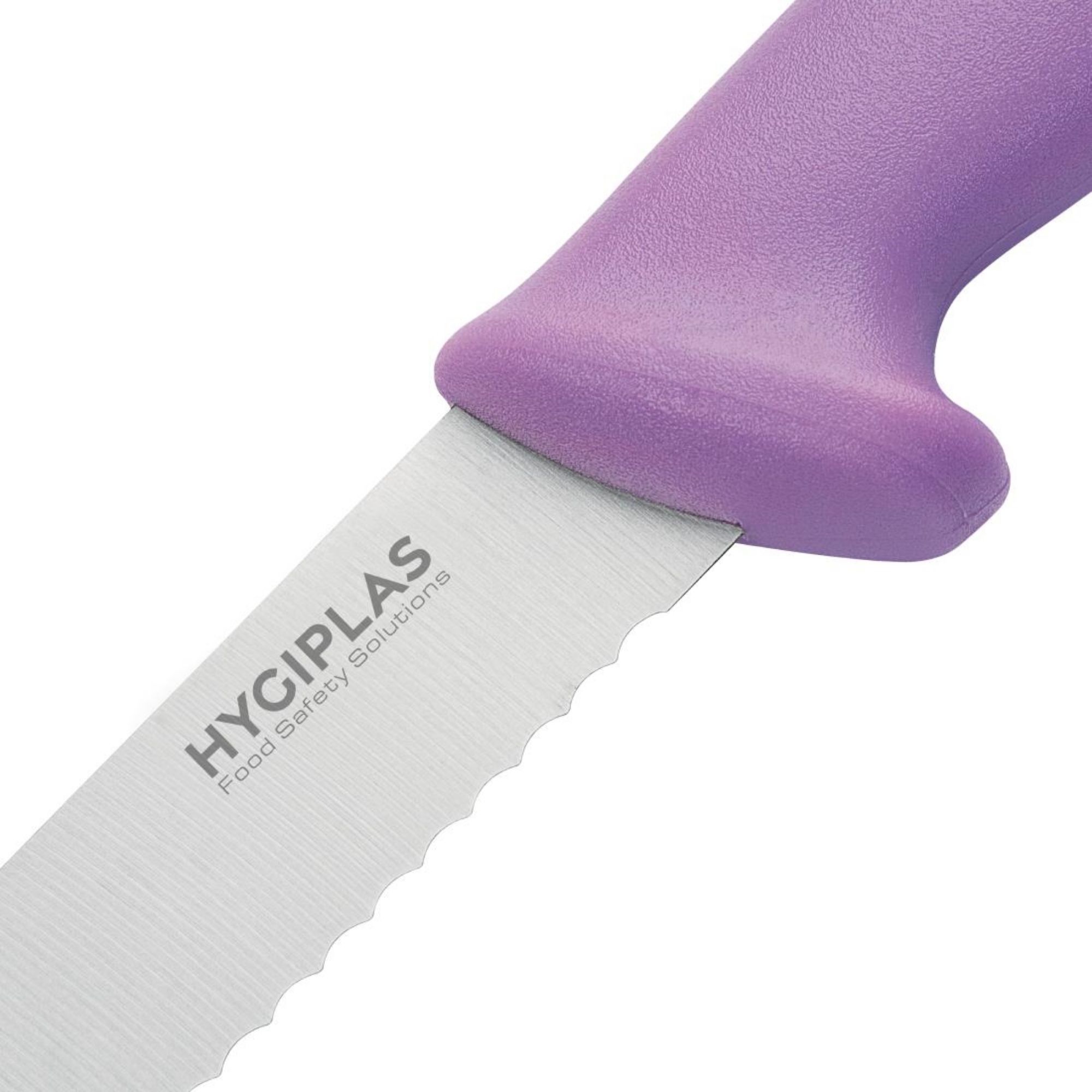 Picture of Hygiplas Bread Knife Purple 20cm