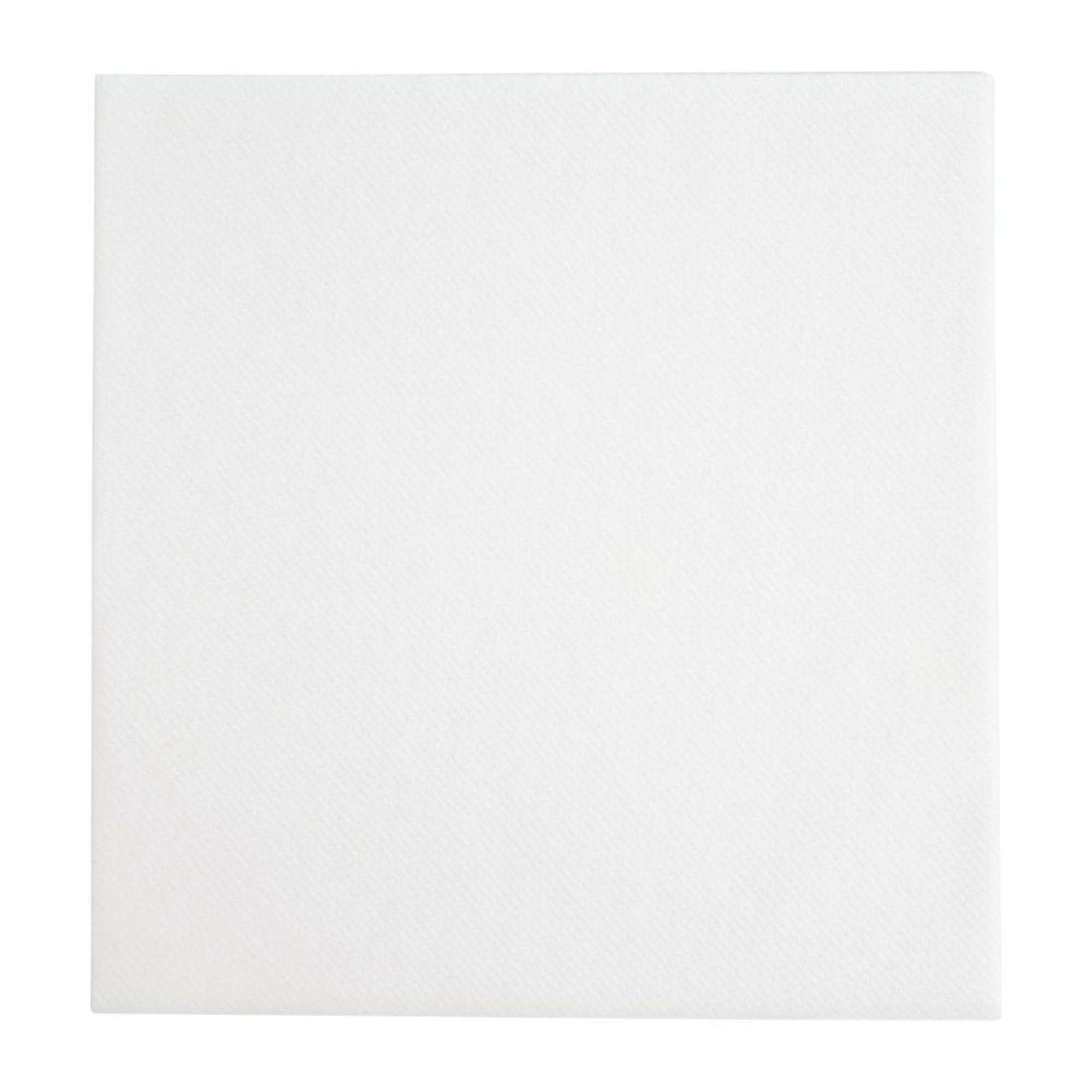 Picture of Fiesta Recyclable Premium Tablin Dinner Napkin White 40x40cm Airlaid 1/4 Fold (500 Pack)