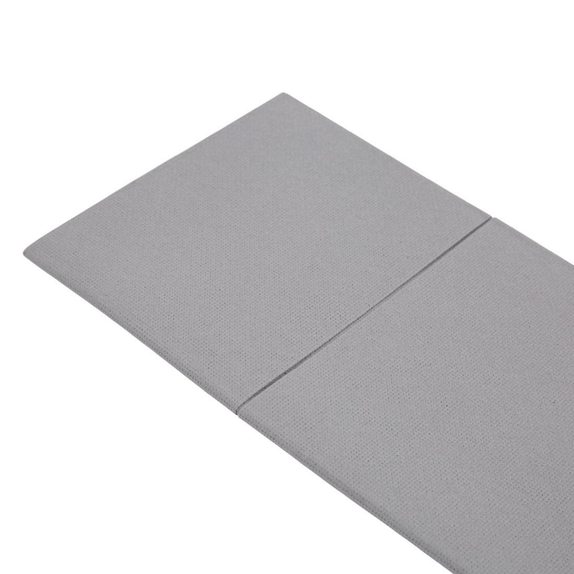 Picture of Fiesta Recyclable Premium Tablin Dinner Napkin Grey 48x40cm Airlaid Pocket Fold (400 Pack)
