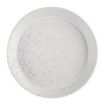 Picture of Olympia Cavolo White Speckle Flat Round Bowl - 220mm (Box 4) - FD901