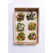 Picture of Vegware Compostable Sandwich Platters With Lid Large (25 Pack) - FD387