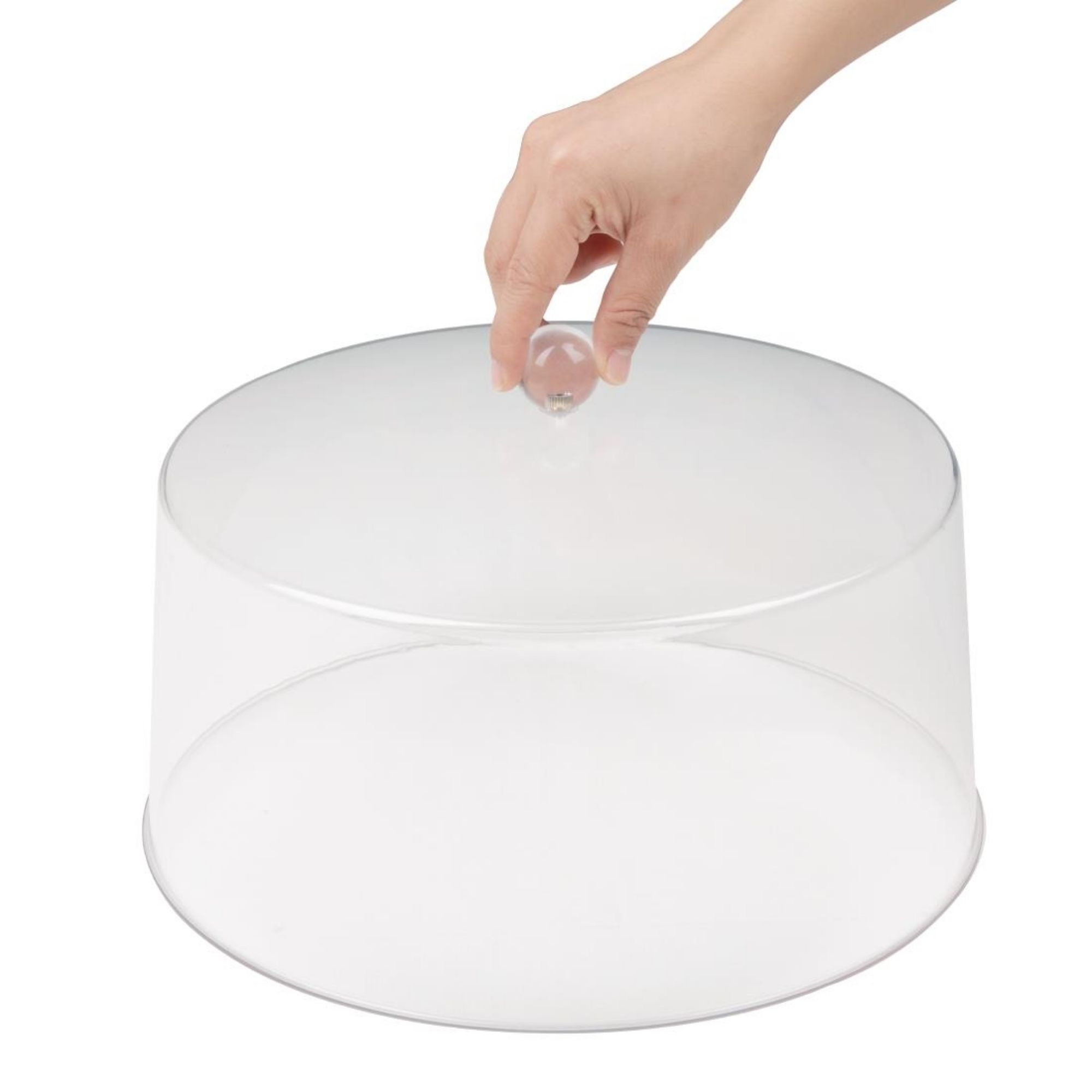 Picture of Olympia Kristallon Polycarbonate Display Cover Clear 308(Ã˜) x 190(H)mm