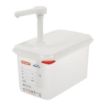 Picture of Araven Sauce Dispenser with Pump 1/4 GN - FR177
