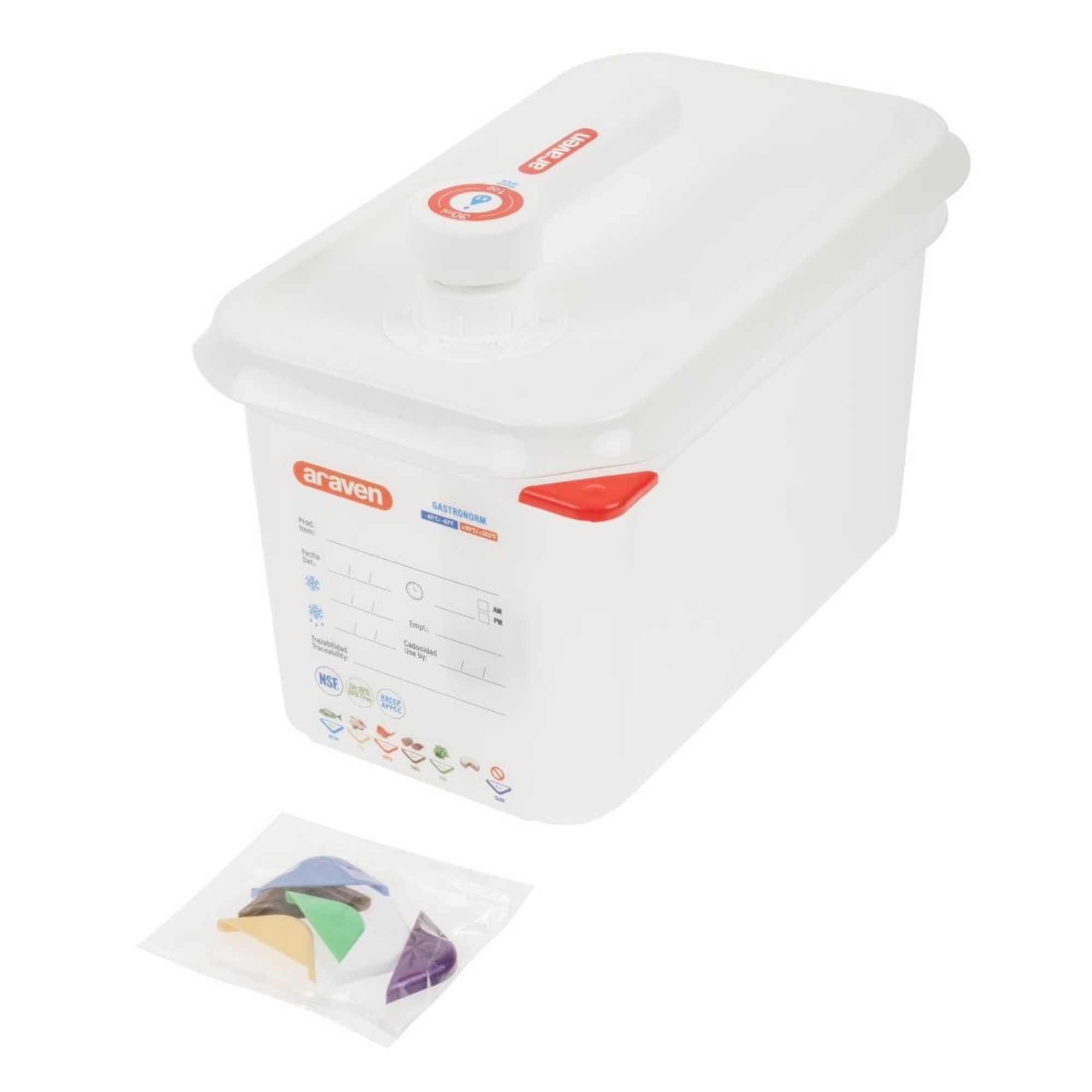 Picture of Araven Sauce Dispenser with Pump 1/4 GN