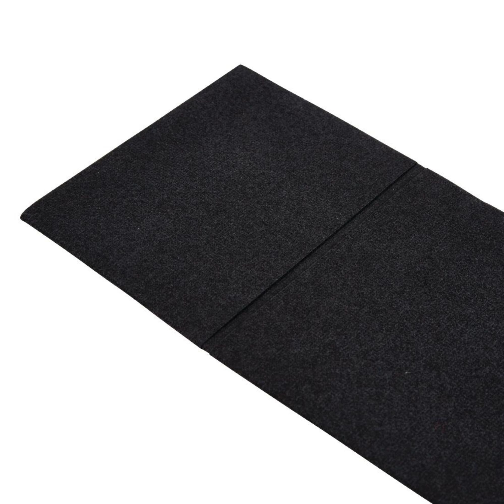 Picture of Fiesta Recyclable Premium Tablin Dinner Napkin Black 48x40cm Airlaid Pocket Fold (Pk 400)