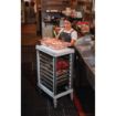 Picture of Cambro 1/1 Gastronorm Trolley 9 Tray Capacity Short - FP466