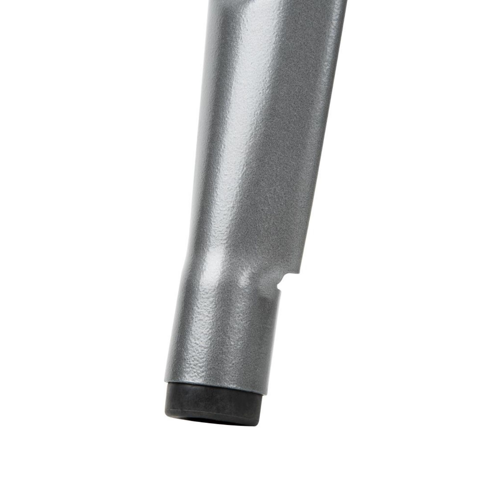 Picture of Bolero Bistro Backrest High Stools with Wooden Seat Pad Gun Metal (Pack of 4)