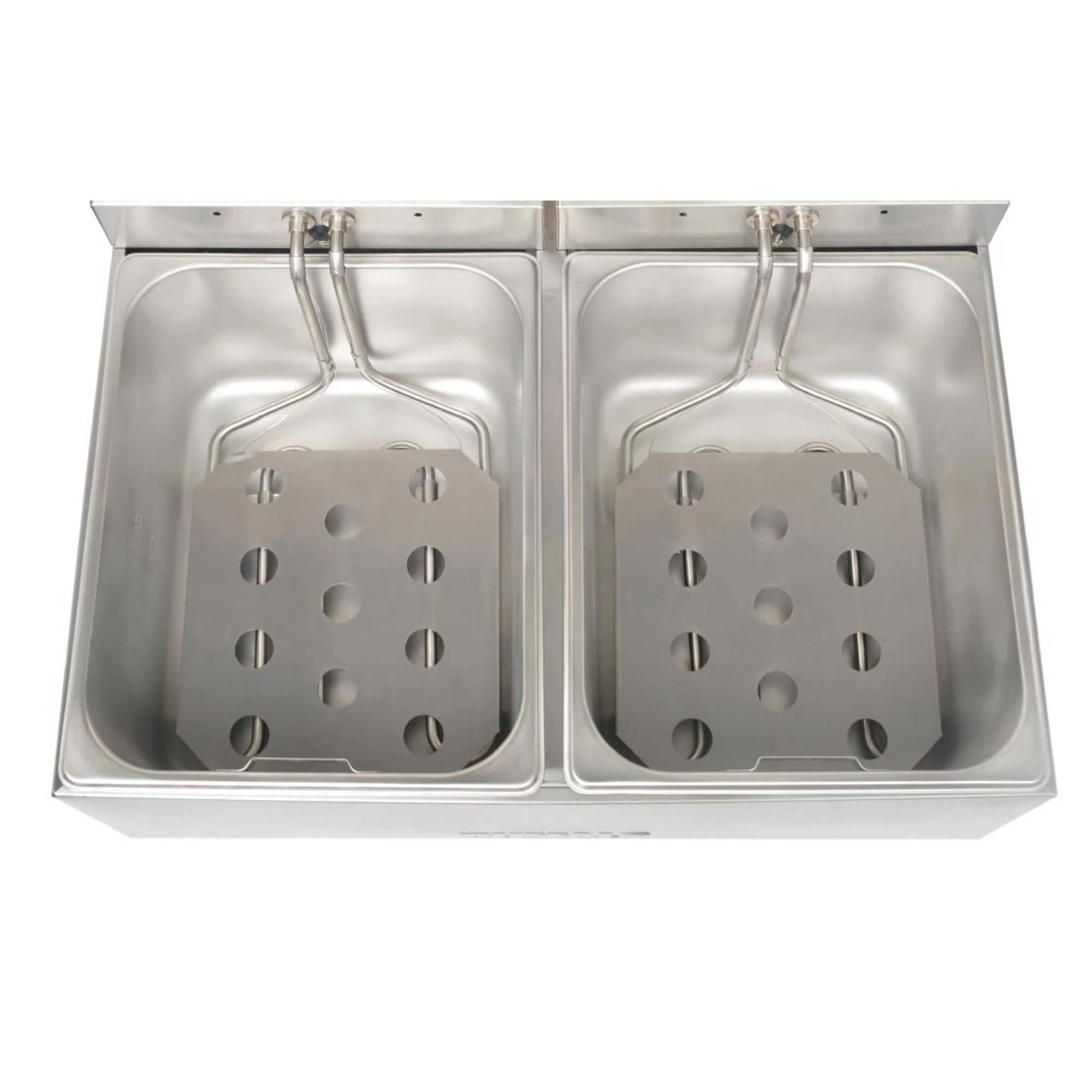 Picture of Buffalo Twin Tank Twin Basket 2x5Ltr Countertop Fryer 2x2.8kW