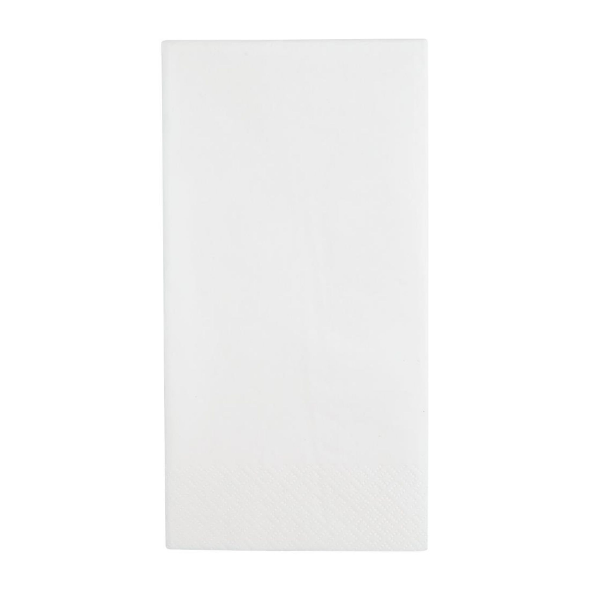 Picture of Fiesta Recyclable Dinner Napkin White 40x40cm 3ply 1/8 Fold (Pack of 1000)