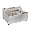 Picture of Buffalo Twin Tank Twin Basket 2x5Ltr Countertop Fryer 2x2.8kW - FC257
