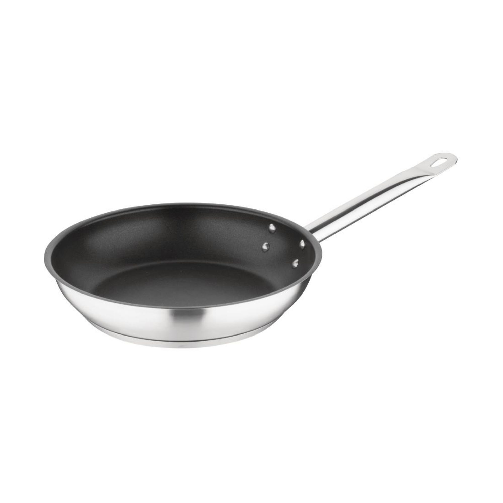 Picture of Vogue Stainless Steel Non-Stick Teflon Platinum Plus Frying Pan 24cm - FC096