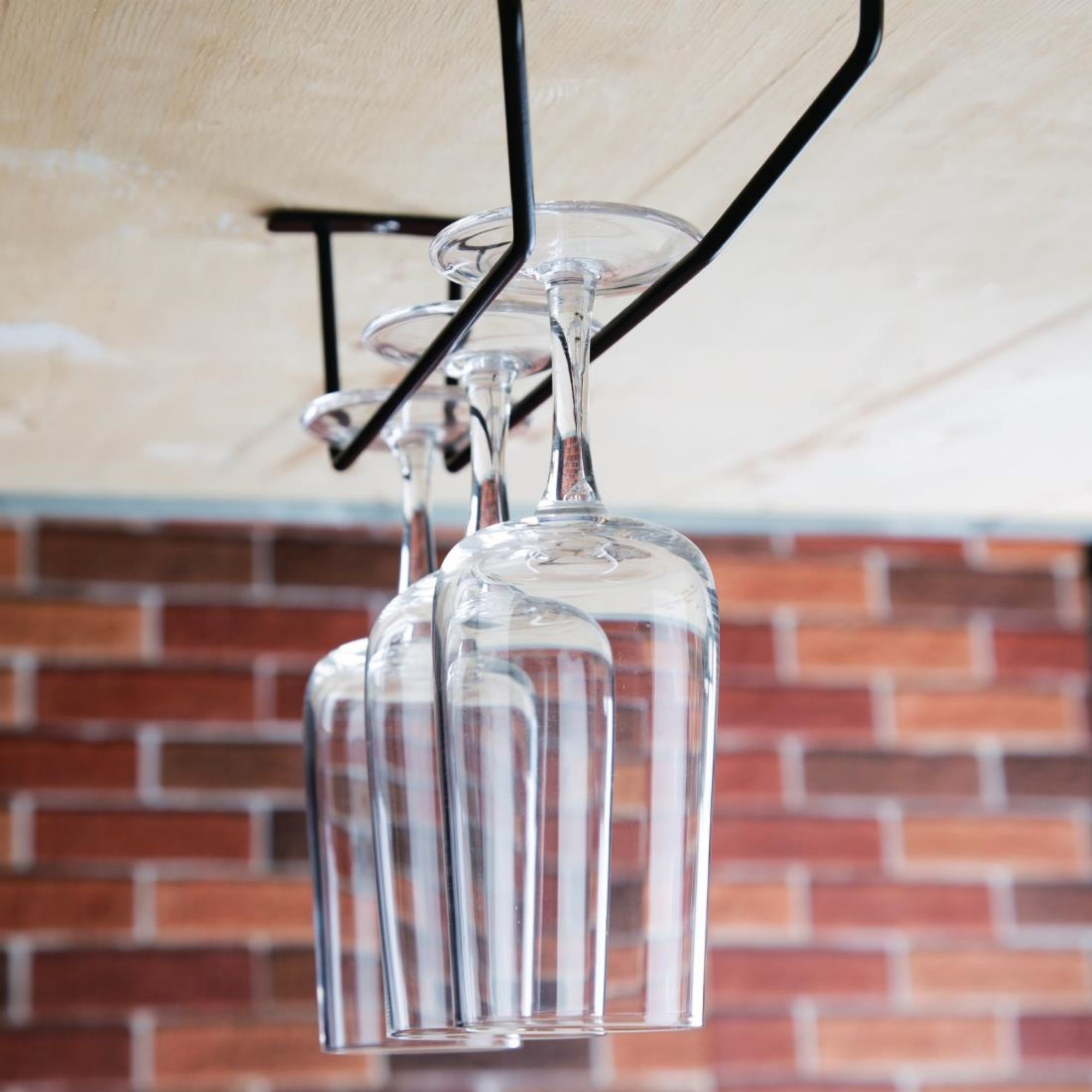 Picture of Olympia Wine Glass Rack Black 255mm