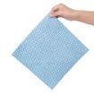 Picture of Nisbets Essentials Non-Woven Cloth Blue (Roll of 300 Sheets) - FB968