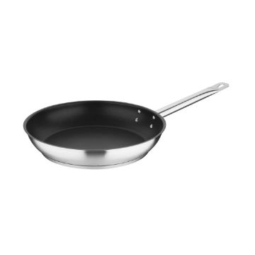 Picture of Vogue Stainless Steel Non-Stick Teflon Platinum Plus Frying Pan 28cm