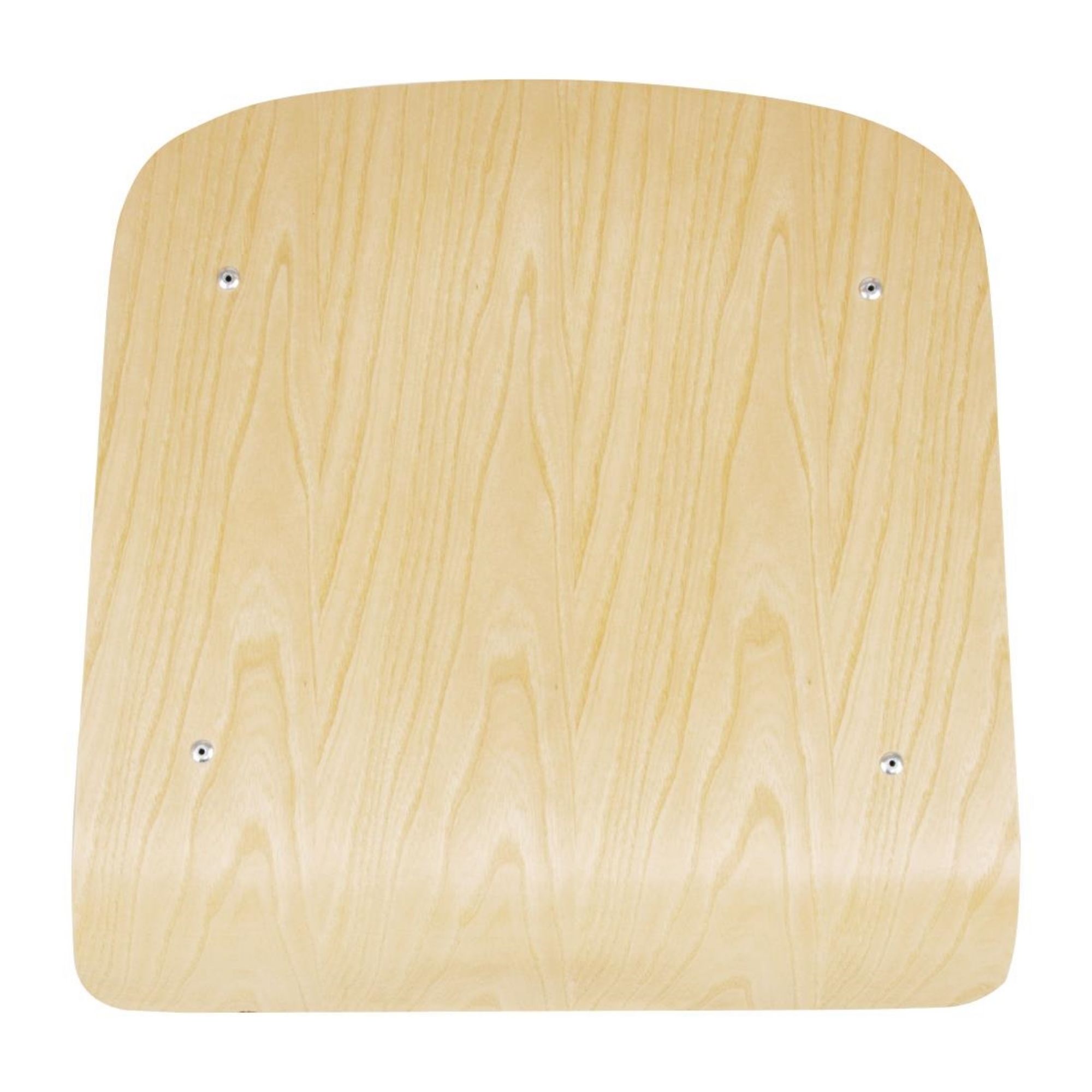 Picture of Bolero Cantina Side Chairs with Wooden Seat Pad and Backrest Black (Pack of 4)