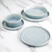 Picture of Olympia Cavolo Ice Blue Flat Round Plate - 270mm (Box 4) - FB569