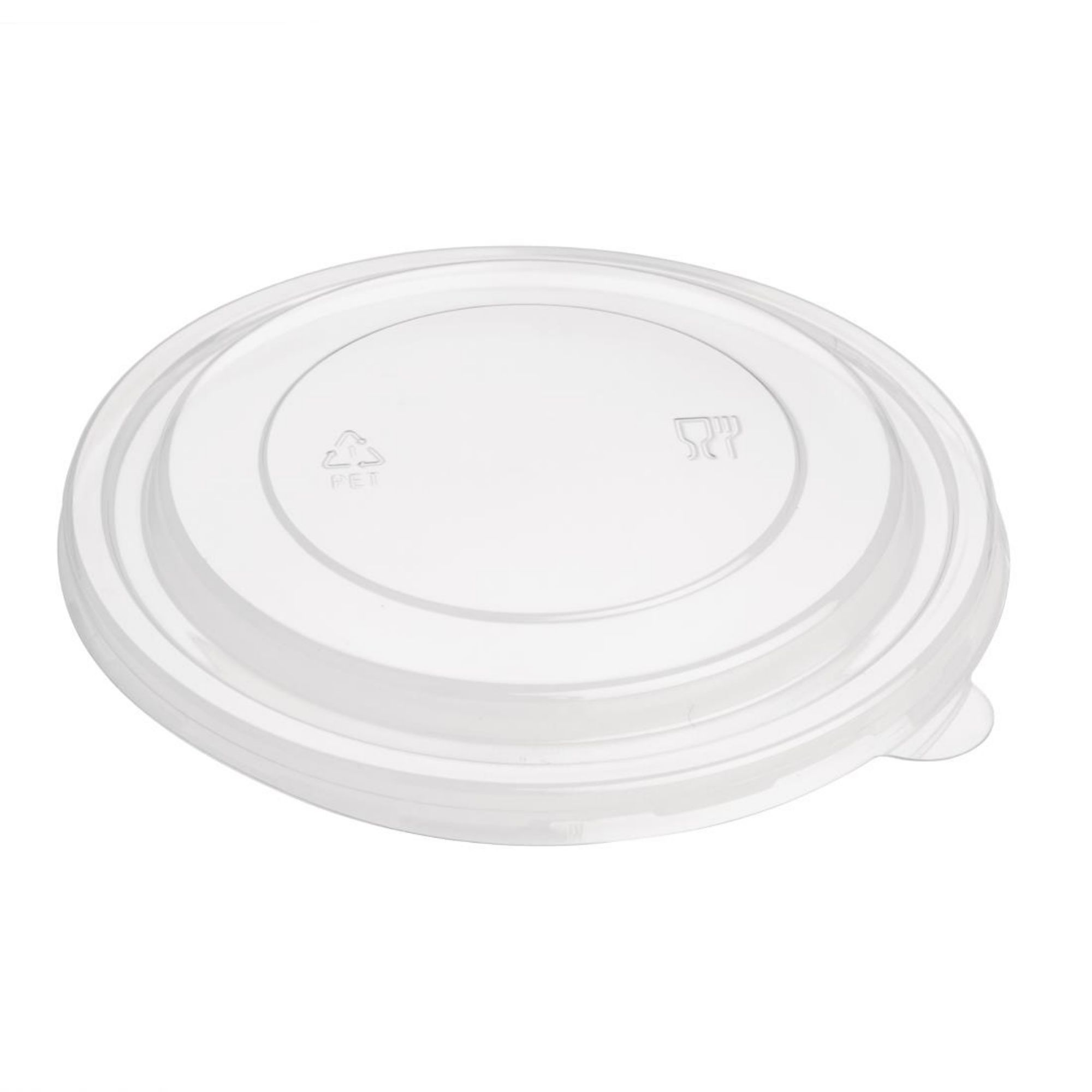 Picture of Fiesta Recyclable PET Round Salad Bowl Lids (Pack of 300)